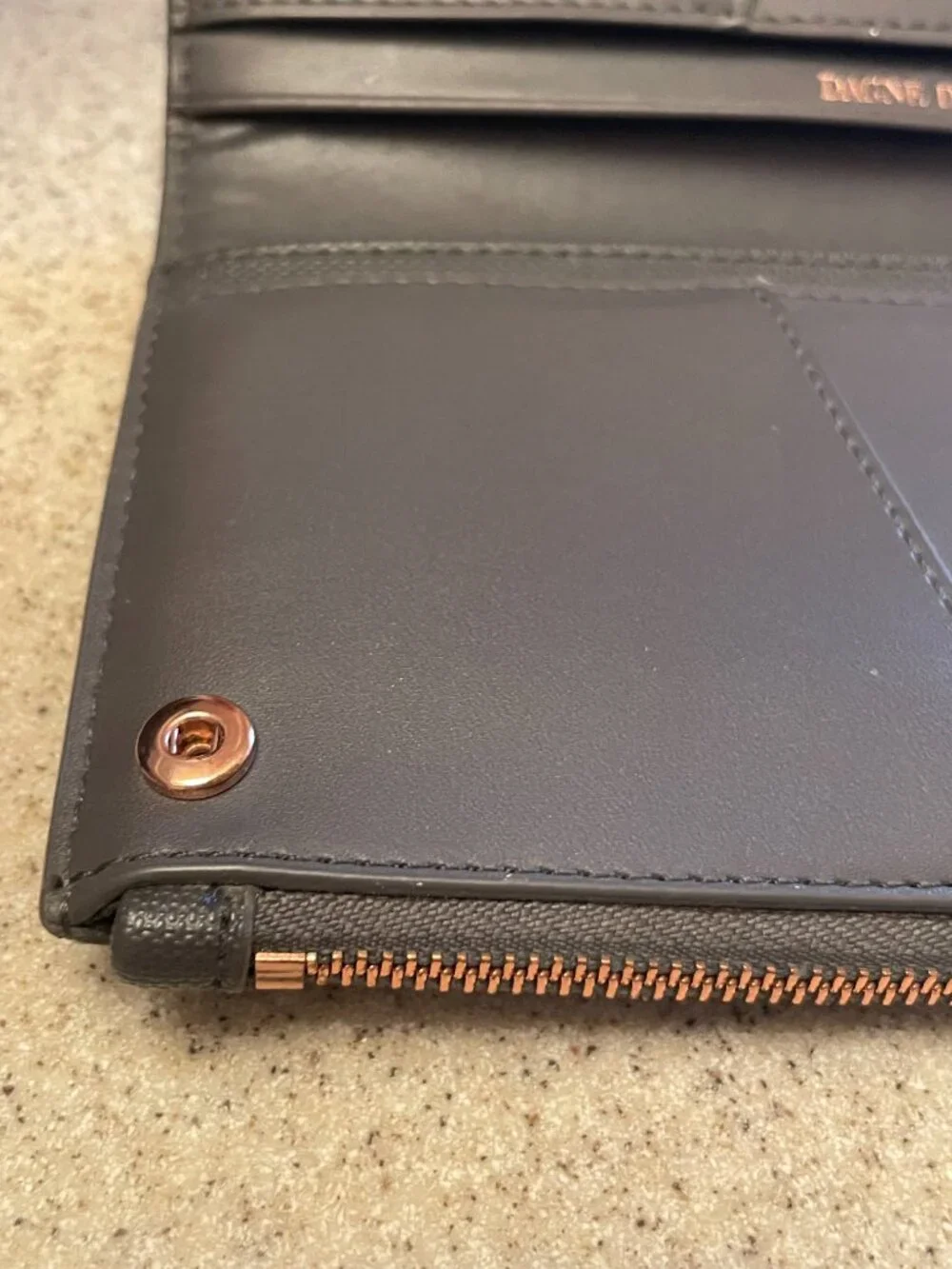Dagne Dover Gray/Charcoal Wallet